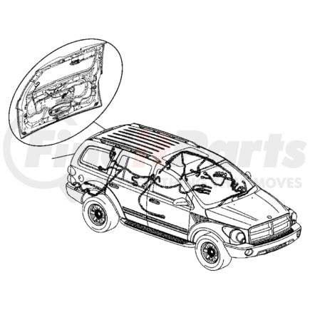 56049408AH by CHRYSLER - WIRING. Body. Diagram 2