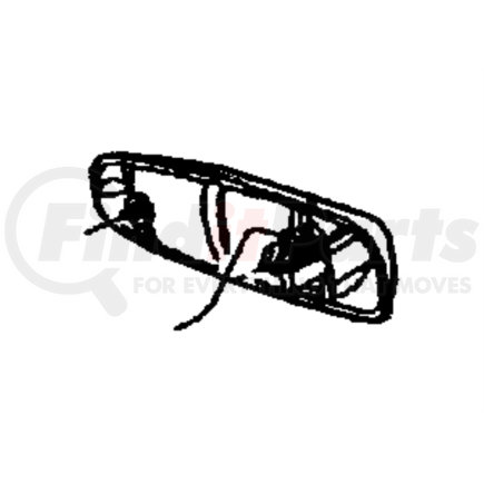 5FW47WS2AC by CHRYSLER - HANDLE. Left. Exterior Door. Diagram 6