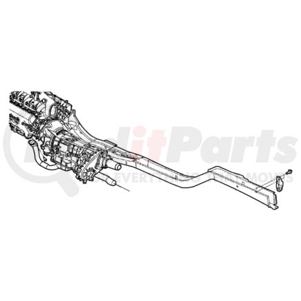 52080379AA by CHRYSLER - Exhaust Extension Pipe - fits 2004 Jeep Grand Cherokee