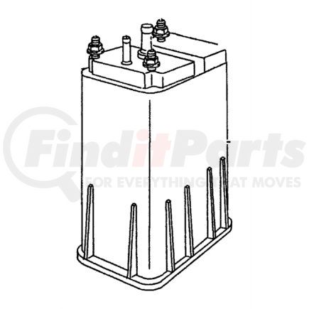 04669596 by CHRYSLER - CANISTER. Vapor. Diagram 4
