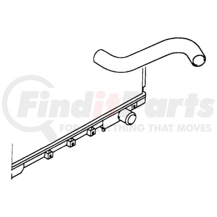MB906428 by CHRYSLER - HOSE. Radiator. Diagram 6