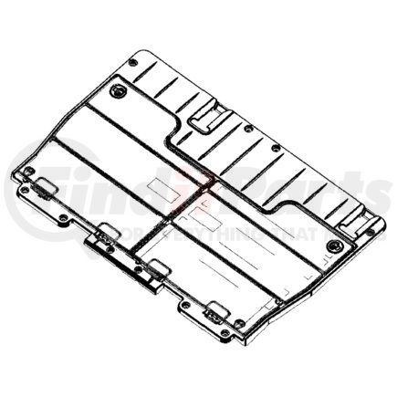 5SR80XDHAA by CHRYSLER - DOOR. Left, Right. Load Floor. Diagram 8