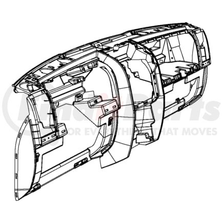 1GQ74ZJ8AB by CHRYSLER - Glove Box