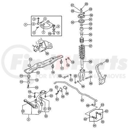 MB910506 by CHRYSLER - SPRING. Front Coil. Diagram 37