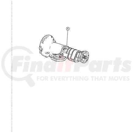 R5003348AD by CHRYSLER - TRANSMISSION PACKAGE. Diagram 1