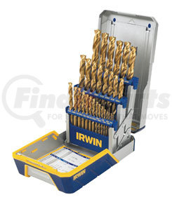 3018011 by IRWIN HANSON - 29 Pc. Metal Index Drill Bit Set