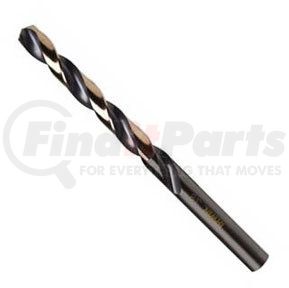 3019014B by IRWIN HANSON - Black & Gold Fractional Straight Shank Jobber Length Drill Bit 7/32”