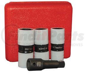4354 by ATD TOOLS - 4 Pc. 1/2" Drive Protective Wheel Nut Flip Impact Socket Set