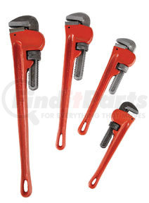 625 by ATD TOOLS - 4 Pc. Cast Iron Pipe Wrench Set
