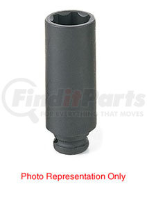 908MDS by GREY PNEUMATIC - 1/4" Surface Drive x 8mm Deep Impact Socket