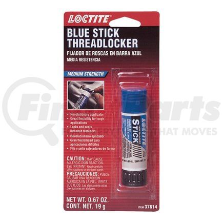 37614 by LOCTITE CORPORATION - Blue Threadlocker 19g Stick