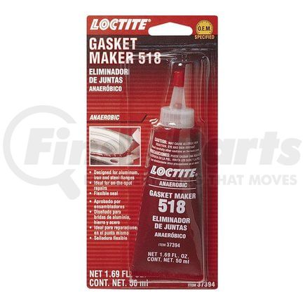 37394 by LOCTITE CORPORATION - Gasket Maker 518 50-ml