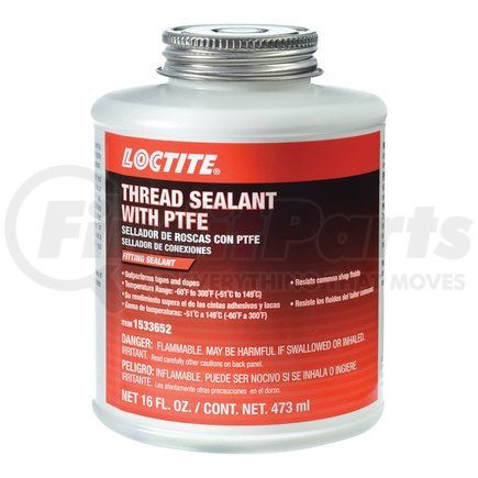 1533652 by LOCTITE CORPORATION - Thread Sealant with PTFE 16oz Brushtop Can