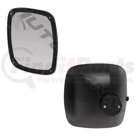 563.2102 by AUTOMANN - Convex Mirror 8 in. x 8-1/2 in. Black, IHC