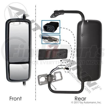 563.46071 by AUTOMANN - Freightliner Mirror Assembly (Left)