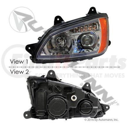 564.59049KC by AUTOMANN - Kenworth Headlight Assembly (Left)