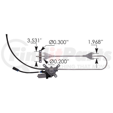 HLK2508 by AUTOMANN - Window Regulato