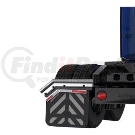 GT-27RT35 by GLOBE IND. - Reflective Mud Flap Strips