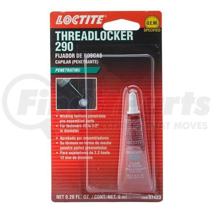 37423 by LOCTITE CORPORATION - Threadlocker 290 Penetrating 6ml Tube