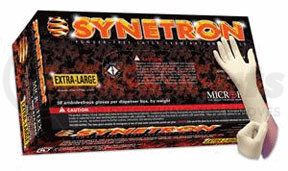 SY911XXL by MICROFLEX - Synetron® Powder-Free Extended Cuff Latex Examination Gloves, Natural, XXL