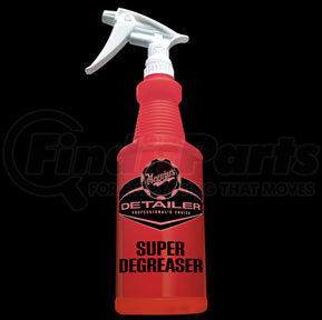 D20108 by MEGUIAR'S - Bottle Only, for Super Degreaser, 32 oz, OSHA Compliant