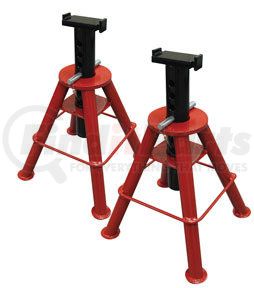 1410 by SUNEX TOOLS - Sunex&#174; Tools 1410 10 Ton High Height Pin Type Jack Stands, Steel Base, Pair