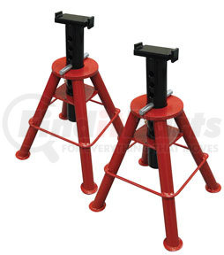 1210 by SUNEX TOOLS - 10 Ton Low Height Pin Type Jack Stands (Pair)