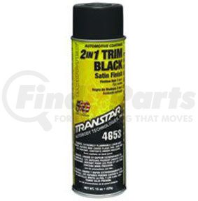 4653 by TRANSTAR - 2 in 1 Trim Black Satin
