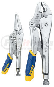 Irwin 77T VSG-10WR Curved Jaw and VSG-6LN Long Nose Locking Pliers Fast Release™ Set 2 pc.