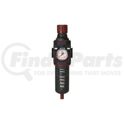 FR500G by READING TECHNOLOGIES (RTI) - Paint Gun Regulator, 0-160 PSI Gauge Range, 1/2 in. NPT Inlet/Oulet