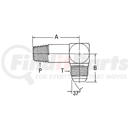 202413-16-16S by WEATHERHEAD - Aeroquip Adapter - Fitting