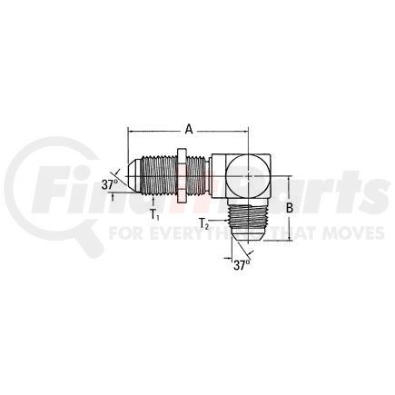 2043-16-16S by WEATHERHEAD - Adapter - Elbow Adaptor AQ