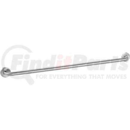 641278 by GLOBAL INDUSTRIAL - Global Industrial&#153; Straight Grab Bar, Peened Stainless Steel - 42"W x 1-1/4" Dia.