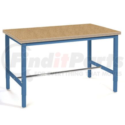 253841-BL by GLOBAL INDUSTRIAL - Global Industrial&#153; 96"W x 36"D Production Workbench - Shop Top Square Edge - Blue