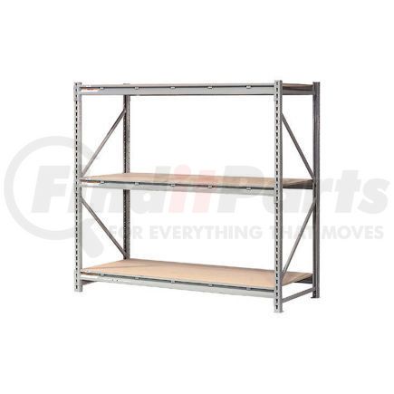 504296 by GLOBAL INDUSTRIAL - Global Industrial&#153; Extra Heavy Duty Storage Rack, Wood Deck, 96"Wx24"Dx96"H Starter