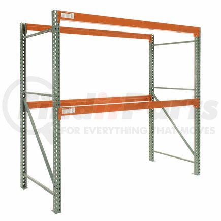 796590N by GLOBAL INDUSTRIAL - Global Industrial&#8482; Tear Drop Pallet Rack Starter 48"W X 42"D X 120"H