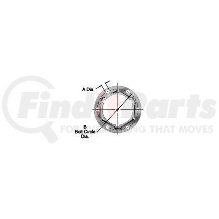 150-22-12 by WEATHERHEAD - 5100 Series Hydraulic Coupling / Adapter - 6-Bolt Flange, Thread-to-Connect