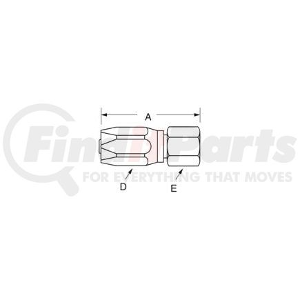 06905D-605 by WEATHERHEAD - Eaton Weatherhead 069 D Series Field Attachable Hose Fittings JIC 37 Female Swivel