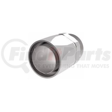 06908D-108 by WEATHERHEAD - Eaton Weatherhead 069 D Series Field Attachable Hose Fittings Male Pipe Rigid