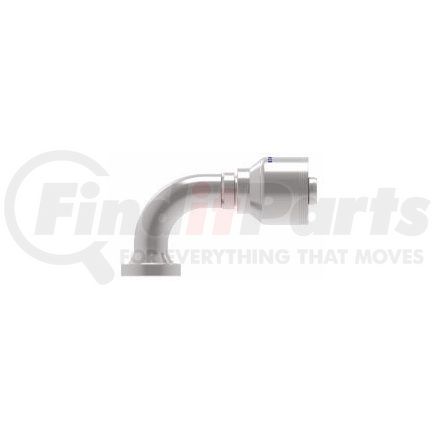 4S16FHB12 by WEATHERHEAD - Fitting - Hose Fitting (Permanent), 4-Spiral, 62-Flange, Steel 90