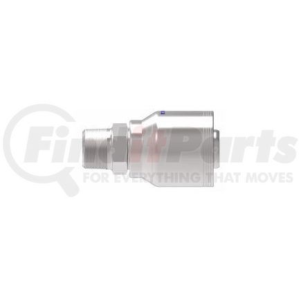 4SA16MP20 by WEATHERHEAD - Fitting - Hose Fitting (Permanent), 4-Spiral, NPTF/SM, Steel str