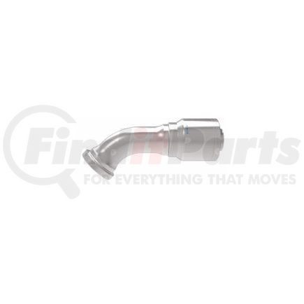 6S32FHA32 by WEATHERHEAD - Fitting - Hose Fitting (Permanent), 6-Spiral 6S CD62 SPLT FLNG -45