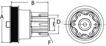 992040 by HORTON - Drive Hub