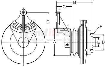 791103 by HORTON - Engine Cooling Fan Clutch