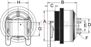 79A9360 by HORTON - DM Advantage Reman Fan Clutch