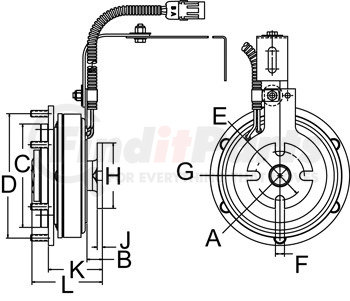 996138 by HORTON - EC450 Fan Clutch