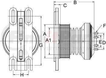 799079 by HORTON - CLUTCH*DM SE 21*REMAN,10K/3V GRV,197.8 OD