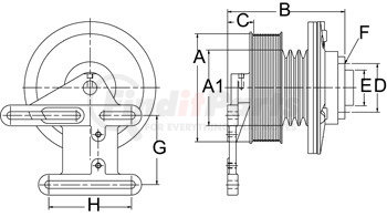 791087 by HORTON - Engine Cooling Fan Clutch