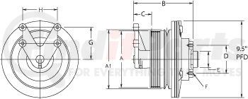 791101 by HORTON - Engine Cooling Fan Clutch