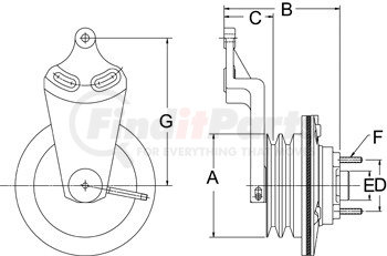 791132 by HORTON - Engine Cooling Fan Clutch